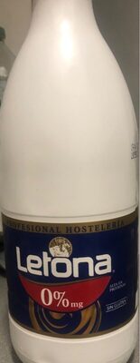 Foto de Leche desnatada Letona 0% mg