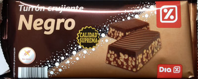 Foto de Turrón crujiente negro