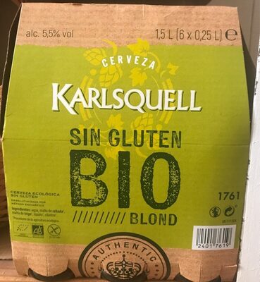 Foto de Cerveza sin gluten bio