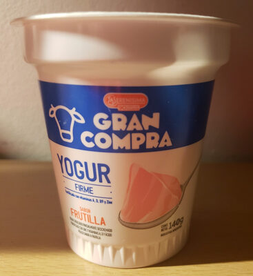 Foto de Yogur Gran Compra Firme Frutilla