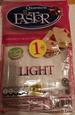 Foto de Lonchas de queso mezcla light