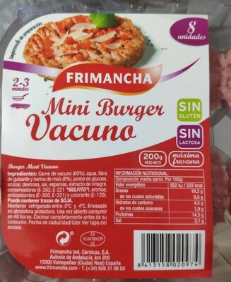 Foto de Mini burguer vacuno