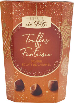 Foto de Truffes fantaisie saveur eclats de caramel