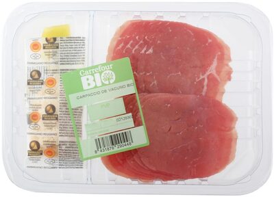 Foto de Carpaccio de bacuno bio
