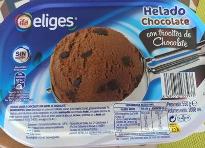 Foto de Helado Chocolate con trocitos de Chocolate