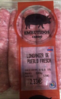 Foto de Longaniza de pueblo fresca