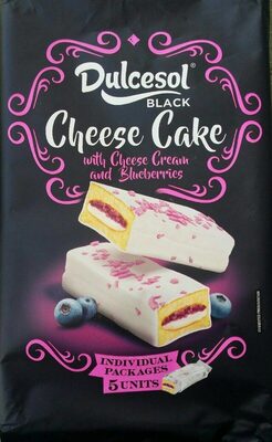 Foto de Black pastelitos de queso con arándanos