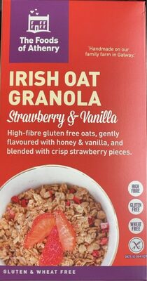 Foto de Irish oat granola strawberry & vanilla