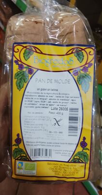 Foto de pan de molde sin gluten sin lactosa