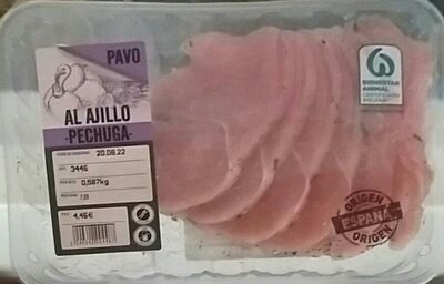 Foto de Pechuga pavo al ajillo