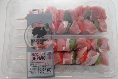Foto de Brocheta de pavo