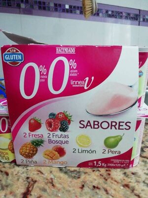Foto de Yogures 0% sabores