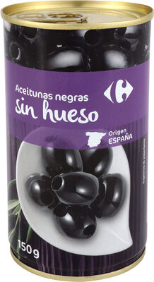 Foto de Aceitunas S/Hueso Negra Cacereña Carrefour Lata