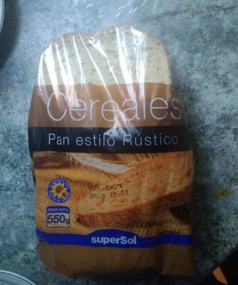 Foto de Cereales pan estilo rústico supersol