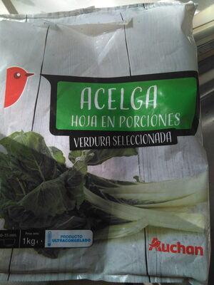 Foto de Acelga hoja en porciones
