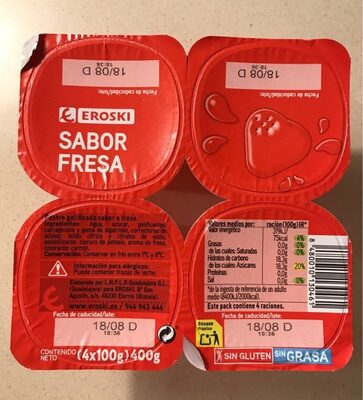 Foto de Gelatina sabor fresa