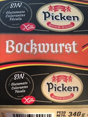 Foto de salchichas Bockwurst
