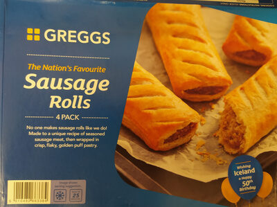 Foto de Greggs Sausage Rolls 4pk