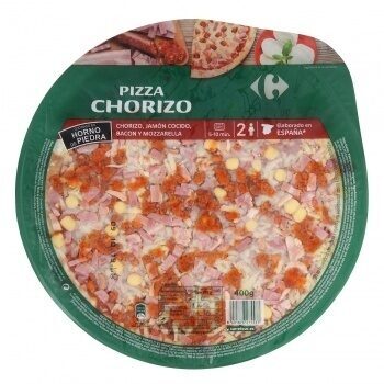 Foto de Pizza chorizo jamón y bacon