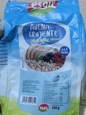 Foto de Avena crujiente sin azucar añadido
