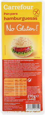 Foto de Pan de hamburguesa sin gluten