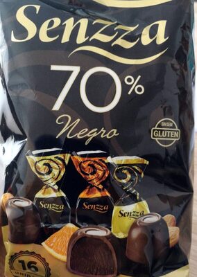 Foto de Senzza surtido bombones chocolate negro 70%