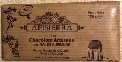 Foto de Chocolate Artesano con sal de Guerande