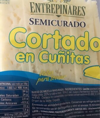 Foto de semicurado cuñitas