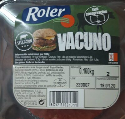 Foto de Burger vacuno