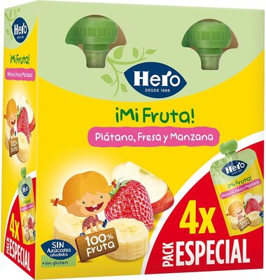 Foto de Plátano y fresa