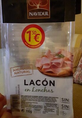 Foto de Lacon en lonchas ahumado natural