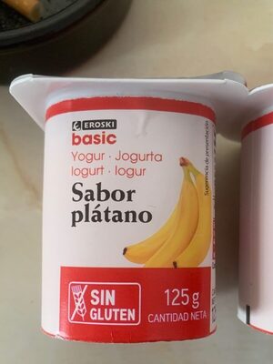 Foto de Yogur sabor plátano