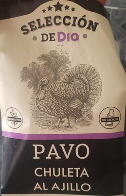 Foto de Pavo chuleta al ajillo