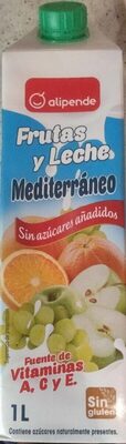 Foto de Frutas y leche mediterráneo