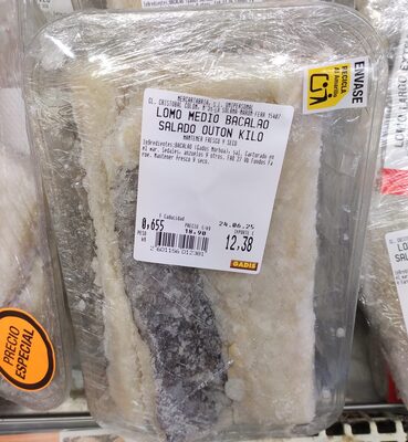 Foto de Lomo medio bacalao salado outon kilo