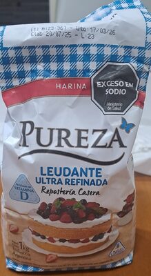 Foto de Pureza - Harina Leudante Ultra Fina - Reposteria Casera