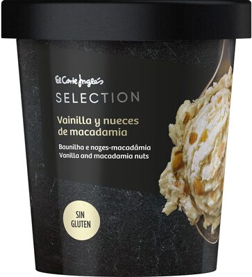 Foto de Helado vainilla y nueces de macadamia