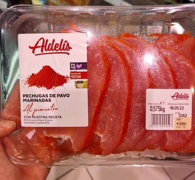 Foto de Pechuga de pavo marinada