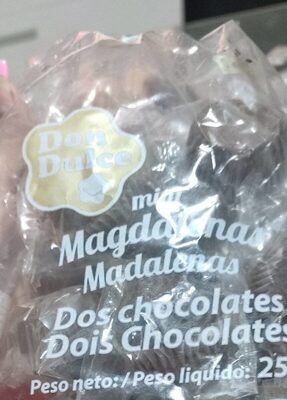 Foto de Mini magdalenas dos chocolates