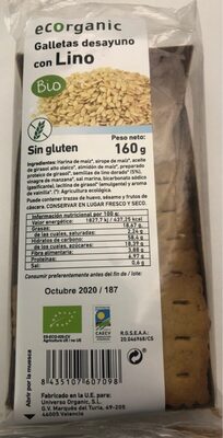 Foto de Galletas de desayuno Ecorganic