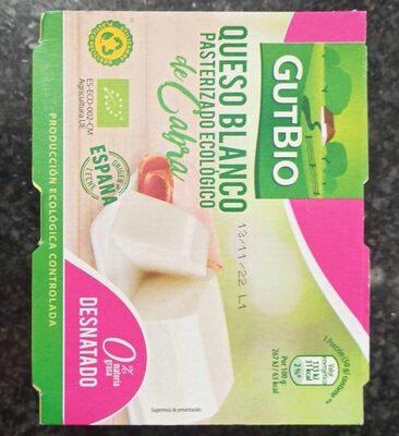 Foto de Queso blanco pasterizado ecológico de cabra