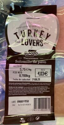 Foto de Turkey lovers solomillo de pavo