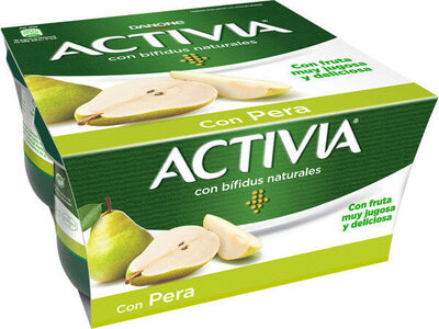 Foto de Activia con pera