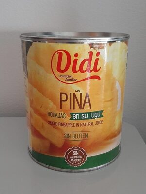 Foto de Piña en su jugo