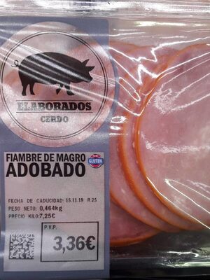 Foto de Fiambre de magro adobado
