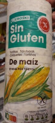 Foto de Tortitas de maíz sin gluten