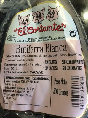 Foto de Butifarra blanca