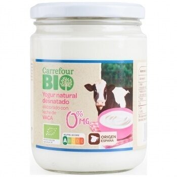 Foto de Yogur vaca natural desnatado