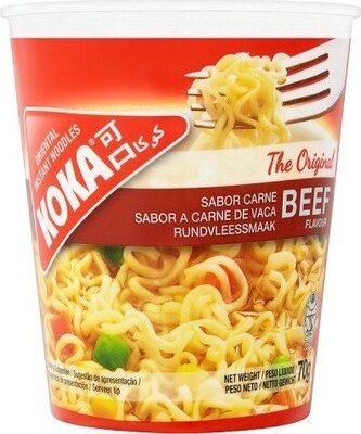 Foto de Oriental instant noodles Beef flavour