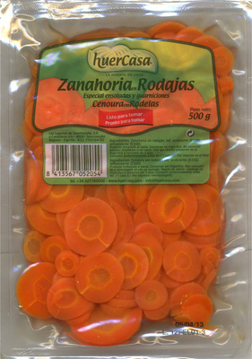Foto de Zanahorias en rodajas